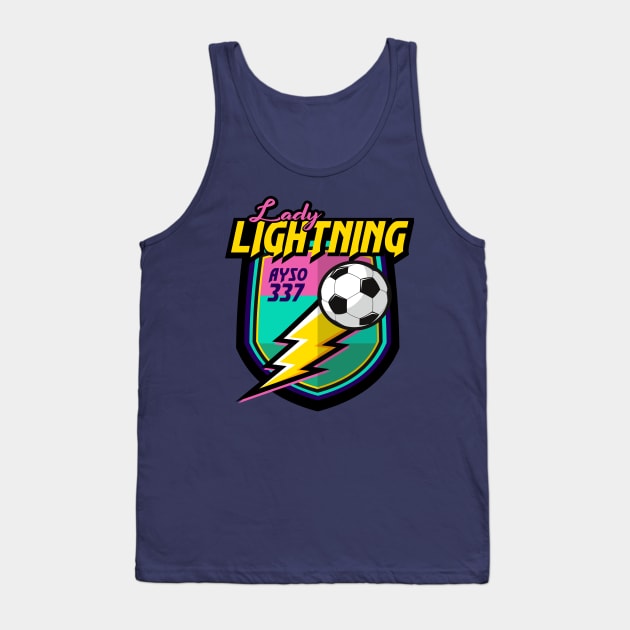 lady lightning Tank Top by yorkphotog